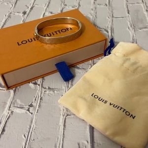 Louis Vuitton Monogram Bracelet Silver/Gold